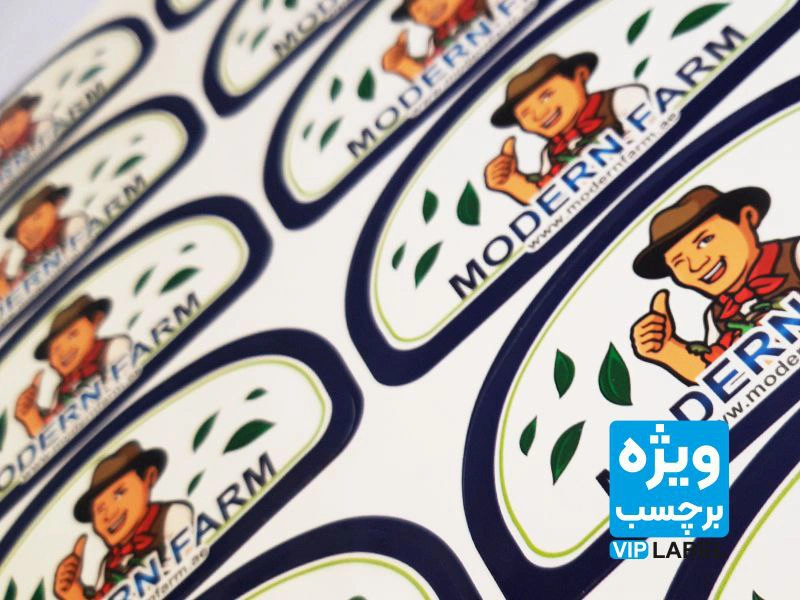 چاپ لیبل کاغذی