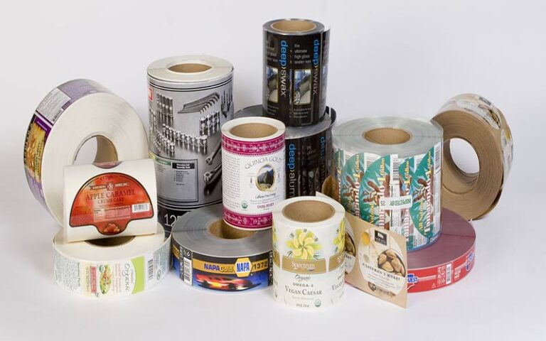 چاپ لیبل کاغذی